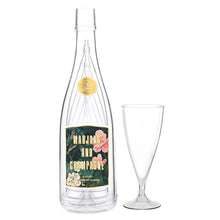 Load image into Gallery viewer, Acrylic Champagne Bottle + Glasses - Mahjong and Champagne