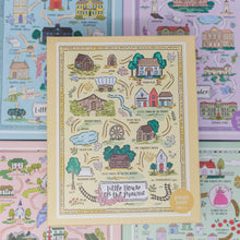 Load image into Gallery viewer, Little House on the Prairie Map - 500 Piece Jigsaw Puzzle
