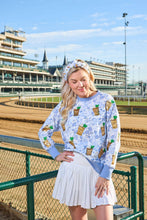 Load image into Gallery viewer, Kentucky Derby® x LAURA ASHLEY Mint Julep Floral Sweatshirt