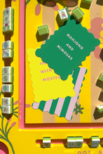 Load image into Gallery viewer, Palm Springs Yellow Mahjong Shufflers Set of 2