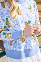 Load image into Gallery viewer, Kentucky Derby® x LAURA ASHLEY Mint Julep Floral Sweatshirt
