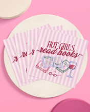 Load image into Gallery viewer, Hot Girls Book Club Napkins | book party, bookish