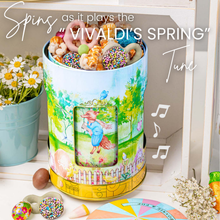 Load image into Gallery viewer, Easter Musical Carousel Snack Tin