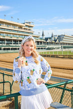 Load image into Gallery viewer, Kentucky Derby® x LAURA ASHLEY Mint Julep Floral Sweatshirt
