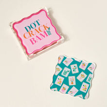Load image into Gallery viewer, Mahj Acrylic Coaster Set
