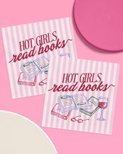 Load image into Gallery viewer, Hot Girls Book Club Napkins | book party, bookish
