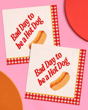 Load image into Gallery viewer, Hot Dog Napkins | BBQ, cookout, picnic, July 4th
