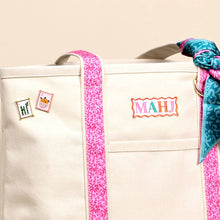 Load image into Gallery viewer, The Darling Canvas Tote Bag Mahj
