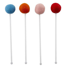 Load image into Gallery viewer, Pom Pom Stir Sticks
