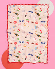 Load image into Gallery viewer, Cute Girl Summer Tea Towel
