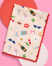 Load image into Gallery viewer, Cute Girl Summer Tea Towel
