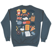 Load image into Gallery viewer, Heather Slate Stars Hollow Sweatshirt
