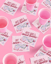 Load image into Gallery viewer, Hot Girls Book Club Napkins | book party, bookish
