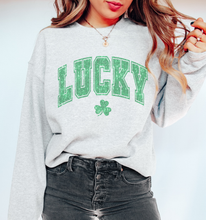 Load image into Gallery viewer, Vintage Lucky Graphic Sweatshirt
