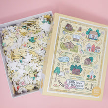 Load image into Gallery viewer, Little House on the Prairie Map - 500 Piece Jigsaw Puzzle
