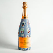 Load image into Gallery viewer, Beau Bottles Pastel Blue Mahjong - Champagne Collection
