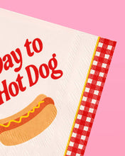 Load image into Gallery viewer, Hot Dog Napkins | BBQ, cookout, picnic, July 4th
