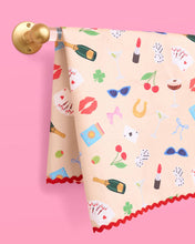 Load image into Gallery viewer, Cute Girl Summer Tea Towel
