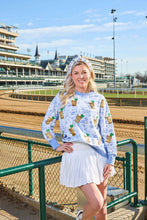 Load image into Gallery viewer, Kentucky Derby® x LAURA ASHLEY Mint Julep Floral Sweatshirt
