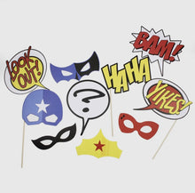 Load image into Gallery viewer, Superhero Photo Booth Props
