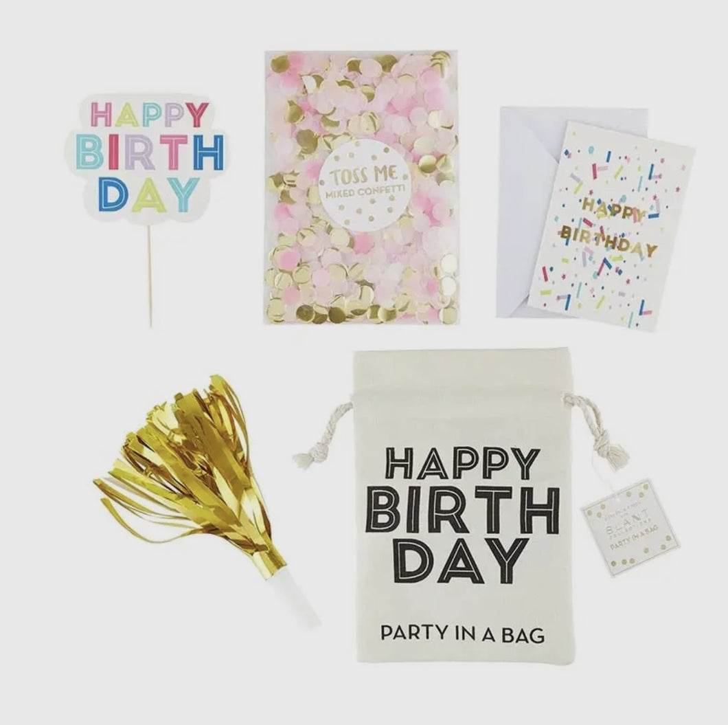 Birthday Party in a Bag