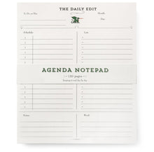 Load image into Gallery viewer, The Daily Edit Agenda Notepad
