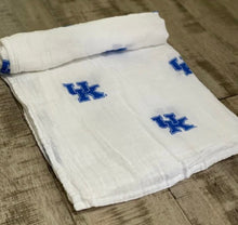 Load image into Gallery viewer, University of Kentucky Swaddle Blanket
