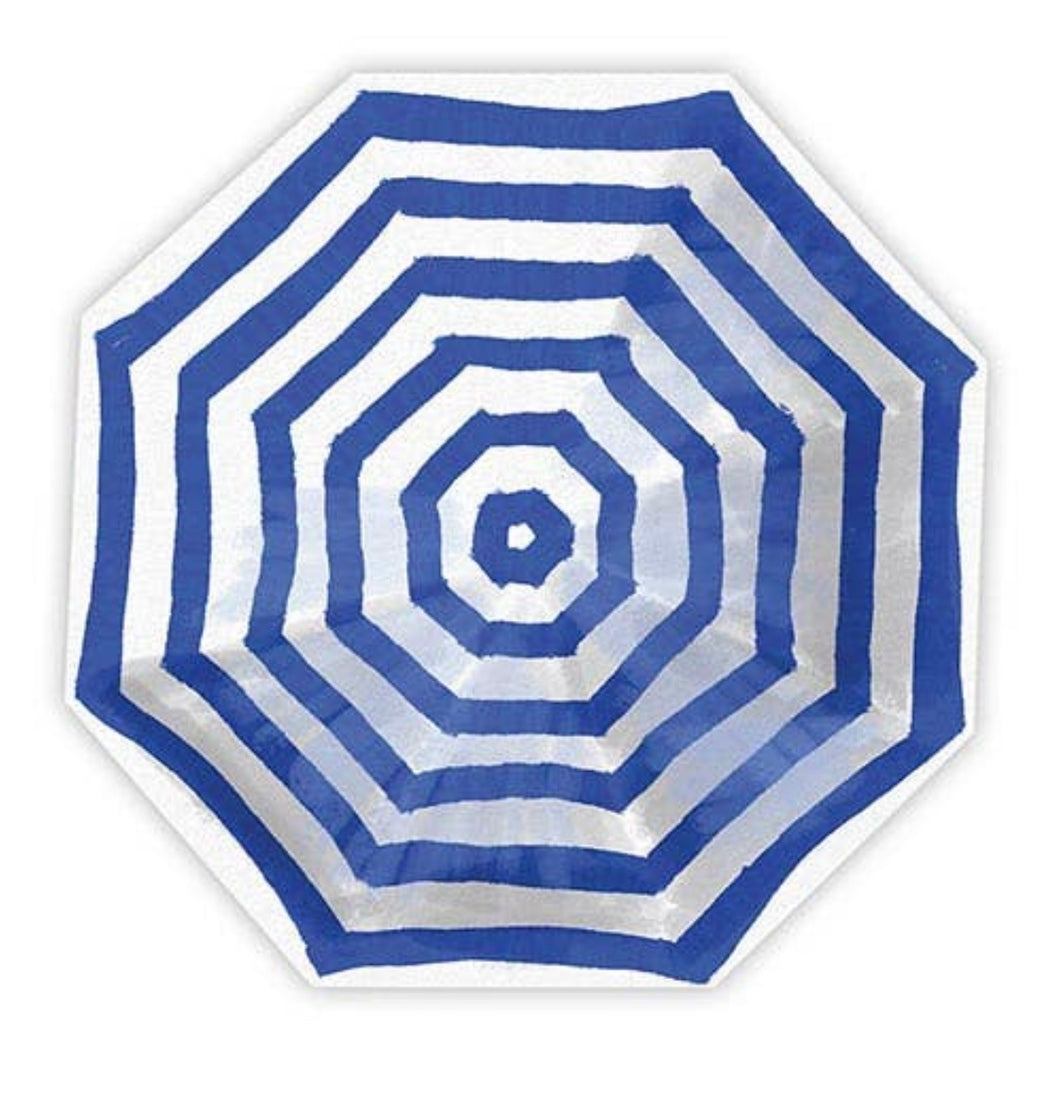 Blue Umbrella Die-Cut Napkins